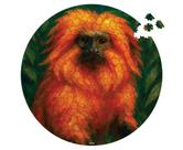 Quebra-cabeça Mico Leão Dourado 331 peças - BABEBI