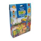 Quebra-Cabeça Montadino 3D Dino Oppbag c/ Artes Sortidas 2 Dinossauros de EVA Leonora - 10379