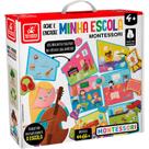 Quebra Cabeça Montessori 3D Ache e Encaixe Minha Escola