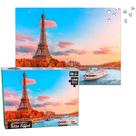 Quebra-Cabeça Muitas Peças Torre Eiffel 1000pc Ideal p Idoso - Pais e filhos
