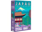 Quebra-Cabeça Nano 500 peças Postais do Mundo Japão