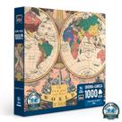 Quebra cabeça o novo mapa do mundo 1000 peças