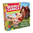 Quebra-cabeça os três porquinhos 24 peças - pais & filhos