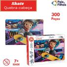 Quebra Cabeça Pais e Filhos Skate 300 Peças Ref:793403