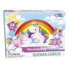 Quebra-Cabeça Pais e Filhos Unicórnio Baby 24 Peças Quebra-Cabeça Pais e Filhos Unicórnio Baby 24 Peças