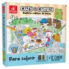 Quebra-Cabeça Para Colorir com 30 Peças Brincadeira de Criança
