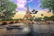 Quebra cabeça Paris 135 peças - 78,00 x 54,00cm