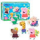 Quebra Cabeça Peppa Pig 14 Peças Em Madeira Educativo - Nig Brinquedos