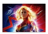 Quebra Cabeça Personalizado Capitã Marvel 60 Peças