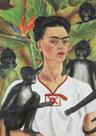 Quebra-cabeça Piatnik Kahlo, autorretrato com macacos 1000p Quebra-cabeça Piatnik Kahlo, autorretrato com macacos 1000p