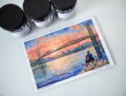 Quebra-cabeça Ponte Hercílio Luz Florianópolis 60 peças 20x30cm