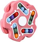 Quebra-cabeça portátil Magic Beans Cube Rotating 2 em 1