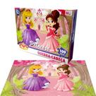 Quebra cabeça princess 100 pçs Quebra cabeça princess 100 pçs