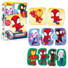 Quebra Cabeça Progressivo Infantil Spidey e Seus Amigos