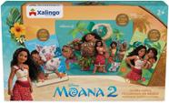 Quebra-Cabeça Progressivo Moana 2 com 3 Cenas Xalingo 53 Peças