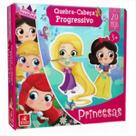 Quebra Cabeça Progressivo Princesas Brincadeira de Criança