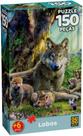Quebra Cabeça Puzzle 150 Peças Lobos 4564 PUZZLE 150PCS LOBOS 4564 Quebra Cabeça Puzzle 150 Peças Lobos 4564 PUZZLE 150PCS LOBOS 4564