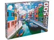Quebra-cabeça Puzzle 500 peças - Canal de Burano