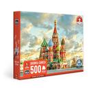 Quebra Cabeça Puzzle Catedral de São Basílio 500 Peças Game Office