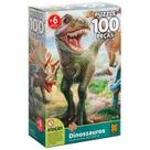 Quebra Cabeça Puzzle Dinossauros 100 peças 02660 Quebra Cabeca Puzzle Dinossauros 100 pecas 02660