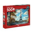 Quebra-Cabeça Puzzle Mundo em Peças Paris 500 peças Mimo Toys - 2645 Quebra-Cabeça Puzzle Mundo em Peças Paris 500 peças Mimo Toys - 2645