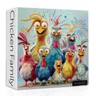 Quebra-cabeça Puzzling Thanksgiving Chicken 1000 peças Quebra-cabeça Puzzling Thanksgiving Chicken 1000 peças