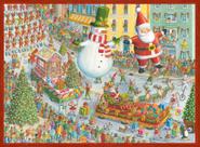 Quebra-cabeça Ravensburger Aí vem o Natal! 500 unidades