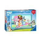 Quebra-cabeça Ravensburger Bluey 2x12 peças 26x18 cm