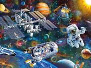 Quebra-cabeça Ravensburger Cosmic Exploration 200 peças Quebra-cabeça Ravensburger Cosmic Exploration 200 peças