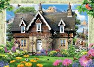 Quebra-cabeça Ravensburger Country Cottage 1000 peças Quebra-cabeça Ravensburger Country Cottage 1000 peças