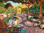 Quebra-cabeça Ravensburger Cozy Backyard Bliss 750 peças