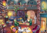 Quebra-cabeça Ravensburger Dream Library 500 peças para adultos Quebra-cabeça Ravensburger Dream Library 500 peças para adultos