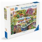 Quebra-cabeça Ravensburger Glorious Garden Center 500 peças Quebra-cabeça Ravensburger Glorious Garden Center 500 peças