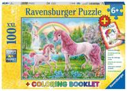 Quebra-cabeça Ravensburger Magical Unicorns 100 peças