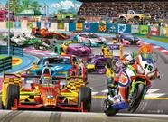 Quebra-cabeça Ravensburger Racetrack Rally 60 peças para crianças