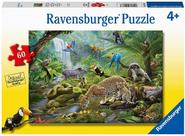 Quebra-cabeça Ravensburger Rainforest Animals 60 peças