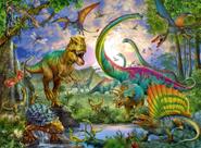 Quebra-cabeça Ravensburger: Reino dos Gigantes, 200 peças Quebra-cabeça Ravensburger: Reino dos Gigantes, 200 peças
