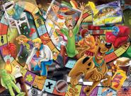 Quebra-cabeça Ravensburger Scooby Doo Haunted Game 200 unidades
