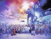 Quebra-Cabeça Ravensburger Star Wars Universe - 2000 Peças