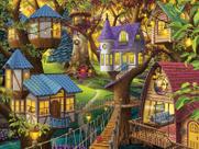 Quebra-cabeça Ravensburger Twilight in the Treetops 1500 unidades Quebra-cabeça Ravensburger Twilight in the Treetops 1500 unidades