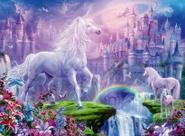 Quebra-cabeça Ravensburger Unicorn Kingdom 100 peças para crianças