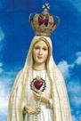 Quebra-Cabeça Religioso Nossa Senhora de Fátima de 35 peças MDF com chaveiro