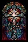 Quebra-Cabeça Religioso Vitral Arte Sacra 300 peças MDF