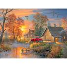 Quebra-cabeça RoseArt Abraham Hunter Autumn Mist 1000 peças