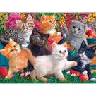 Quebra-cabeça RoseArt Fancy Cats Kittens at Play 750 peças