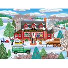 Quebra-cabeça RoseArt Home Country Warming House 1000 peças