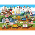 Quebra-cabeça RoseArt Kellogg's Town by the Sea 1000 Pieces