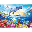 Quebra-cabeça RoseArt Kodak Premium Playful Summer Dolphins