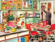 Quebra-cabeça RoseArt Puzzle Collector Baking with Mom 500 unidades