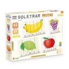 Quebra-Cabeça Soletrar - Frutas: Aprenda a ler e escrever brincando já!